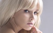 Cute blonde teen
